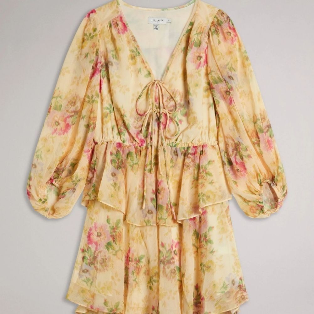 🍒NWT🍒 TED BAKER FLORAL DRESS